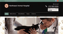 Desktop Screenshot of northwestanimalhosp.com